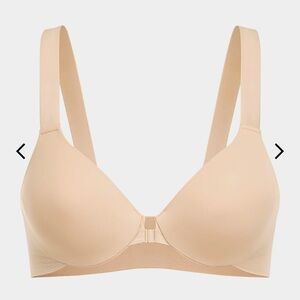 Spanx Bra-llelujah! Full Coverage Naked Underwire Front Close Bra Size 38C